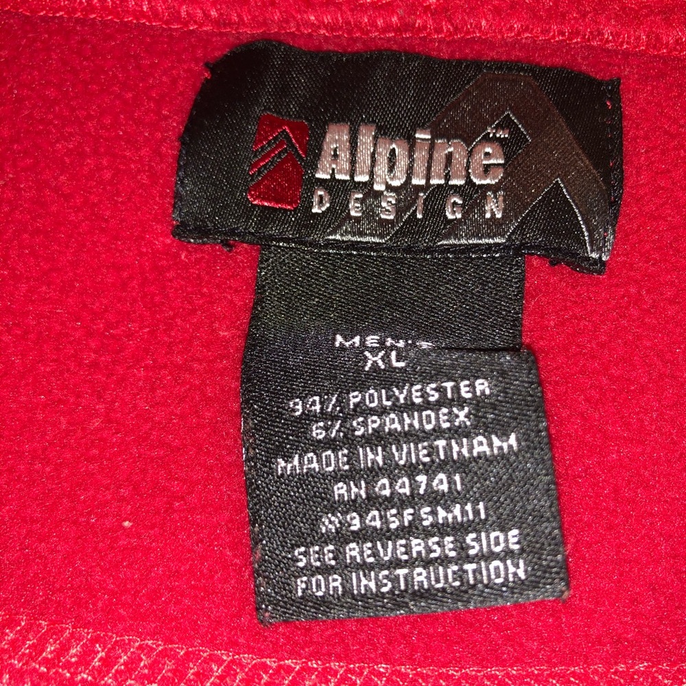 Alpine Red Sweater - Picture 2 of 3